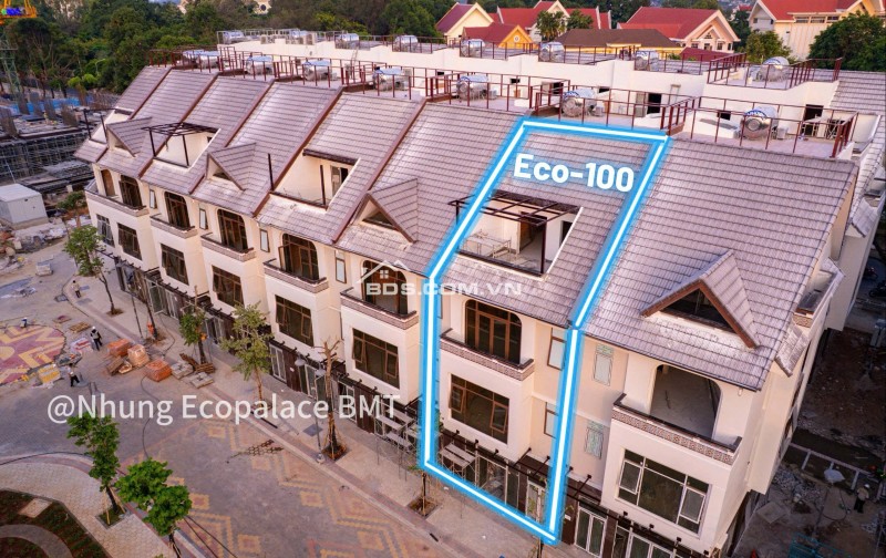  Cần bán gấp nhà phố trung tâm dự án Ecopalace BMT – dòng tiền tốt – chỉ hơn 18 tỷ